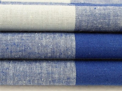 厂家直销色织麻棉格子布热线:0519-86329138图片_高清图_细节图-常州市纽意特纺织品 -